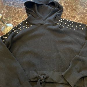 Zara balloon crop sweater size M